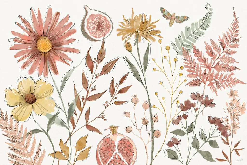 Full Bloom I by Anne Tavoletti. SKU 90006i. Archival Giclee Fine art print for wall decor.