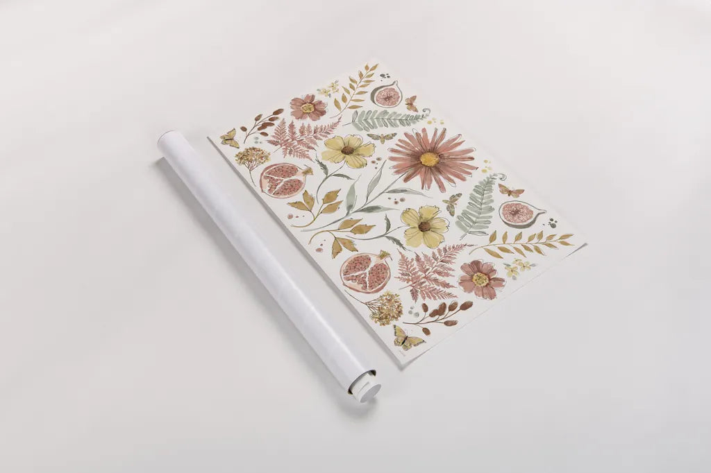 Full Bloom VIII by Anne Tavoletti. shown as a rolled paper print. Available as archival giclee rolled canvas, fine art paper, or poster print. SKU 90013i.