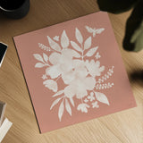 Full Bloom X by Anne Tavoletti. Shown as a detailed flat fine art print, highlighting archival giclee quality. Available as an archival giclee rolled canvas, fine art paper, or poster print. SKU 90015a.