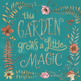 Garden Fairies Blue VI by Anne Tavoletti. SKU 95346a. Archival Giclee Fine art print for wall decor.