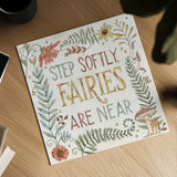 Garden Fairies IX by Anne Tavoletti. Shown as a detailed flat fine art print, highlighting archival giclee quality. Available as an archival giclee rolled canvas, fine art paper, or poster print. SKU 94913a.