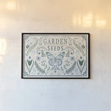 Garden Tones I by Anne Tavoletti. shown as a paper print in a black flame. Available as a archival giclee rolled canvas, fine art paper, or poster print. SKU 84856i.