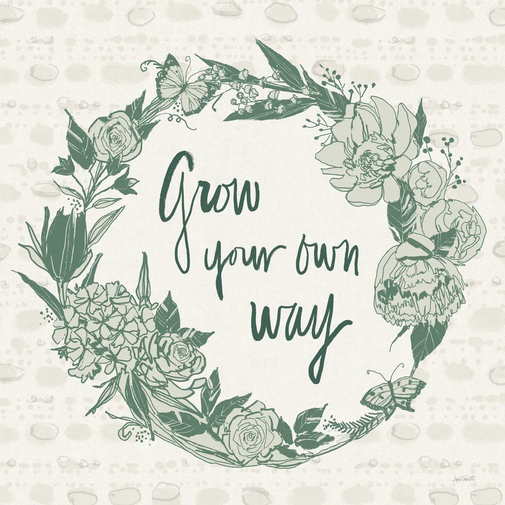 Garden Tones IV by Anne Tavoletti. SKU 84859a. Archival Giclee Fine art print for wall decor.