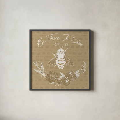 Garden Tones VII True by Anne Tavoletti. Shown in a sleek black glass frame for a contemporary gallery look. Available as an archival giclee rolled canvas, fine art paper, or poster print. SKU 86307a.