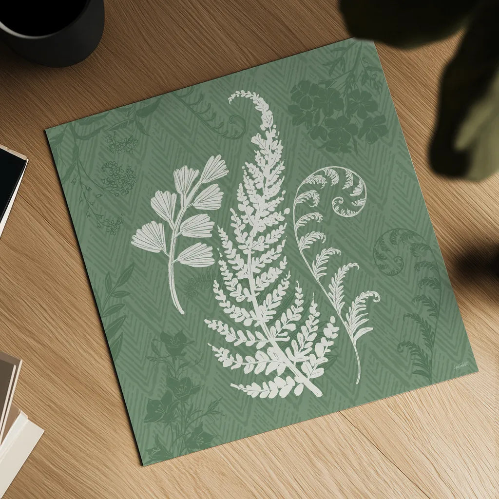 Garden Tones X by Anne Tavoletti. Shown as a detailed flat fine art print, highlighting archival giclee quality. Available as an archival giclee rolled canvas, fine art paper, or poster print. SKU 84865a.