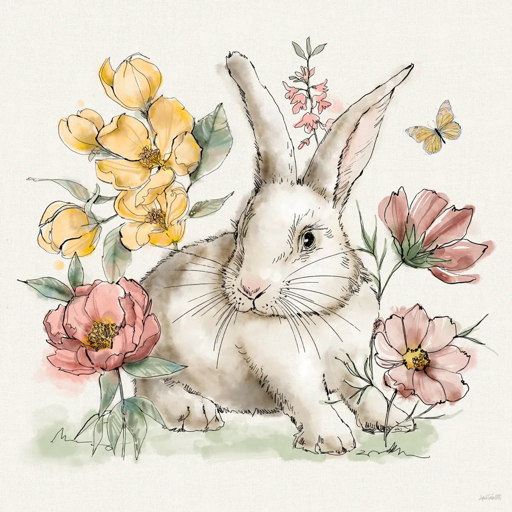 Garden Whispers II by Anne Tavoletti. SKU 95093a. Archival Giclee Fine art print for wall decor.