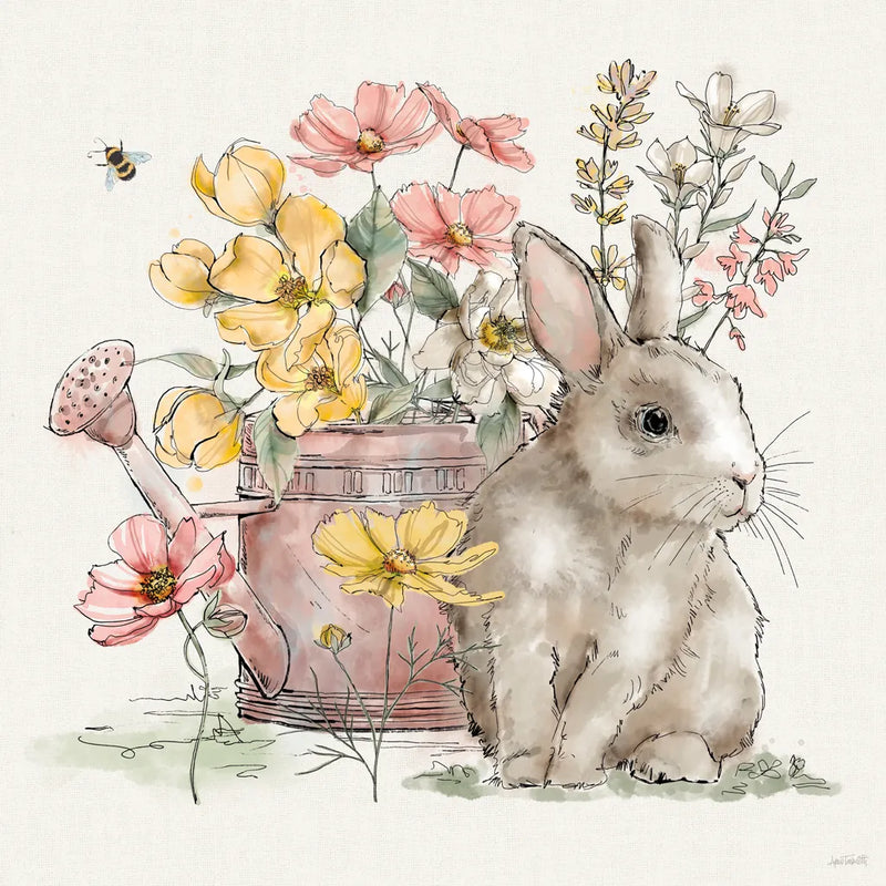 Garden Whispers III by Anne Tavoletti. SKU 95094a. Archival Giclee Fine art print for wall decor.