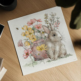 Garden Whispers III by Anne Tavoletti. Shown as a detailed flat fine art print, highlighting archival giclee quality. Available as an archival giclee rolled canvas, fine art paper, or poster print. SKU 95094a.