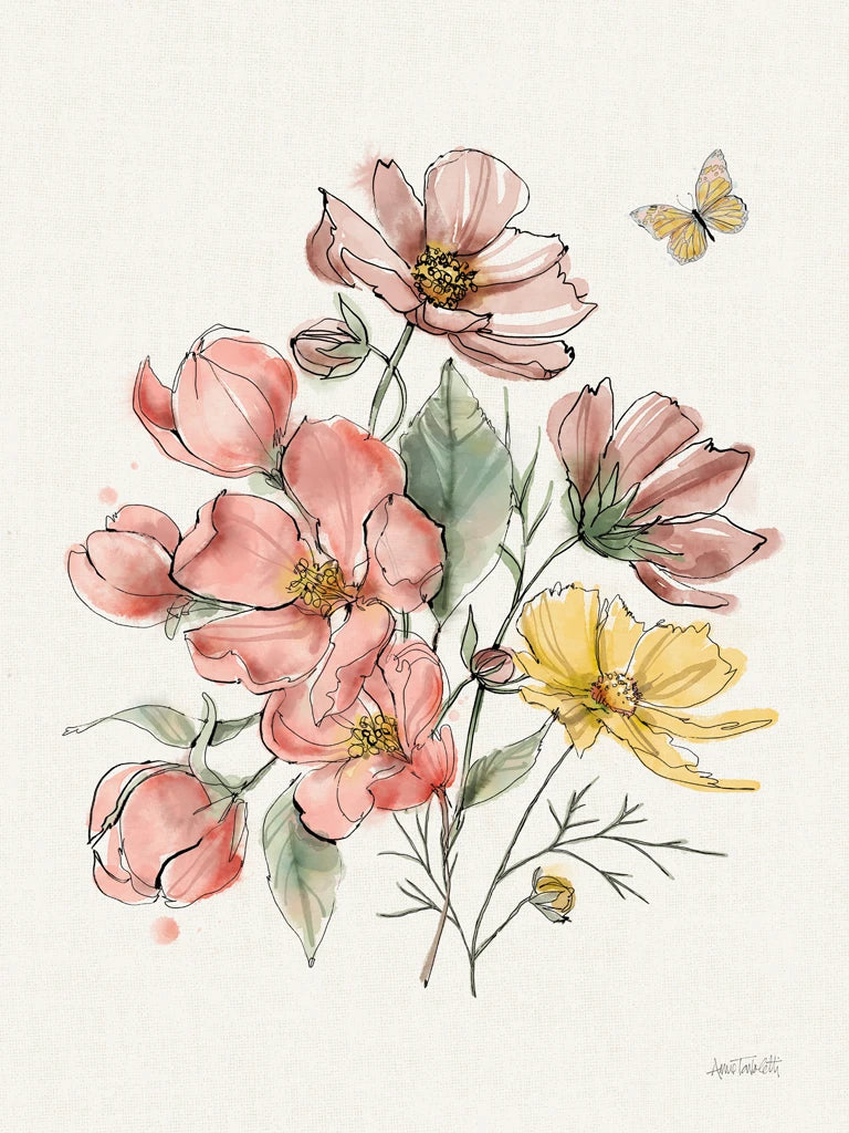 Garden Whispers IX by Anne Tavoletti