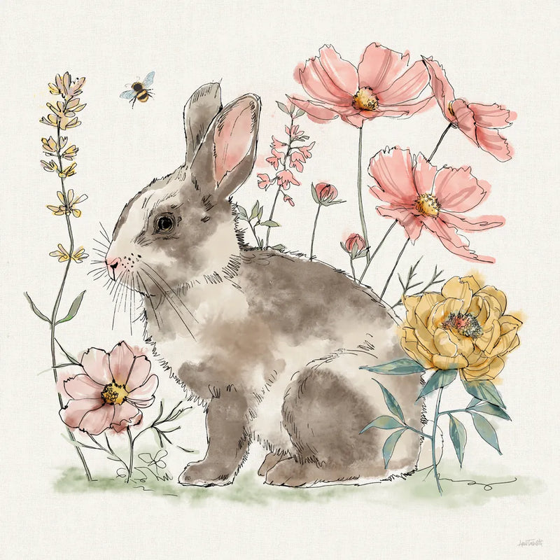 Garden Whispers V by Anne Tavoletti. SKU 95096a. Archival Giclee Fine art print for wall decor.