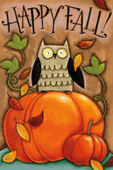 Happy Fall by Anne Tavoletti. SKU 12571h. Archival Giclee Fine art print for wall decor.