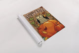 Happy Fall by Anne Tavoletti. shown as a rolled paper print. Available as archival giclee rolled canvas, fine art paper, or poster print. SKU 12571h.