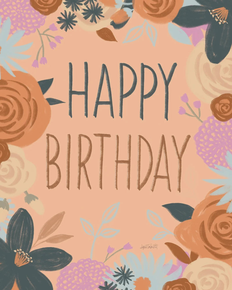 Happy Thoughts I Happy Birthday by Anne Tavoletti