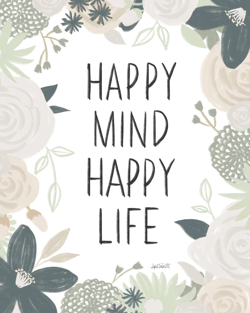 Happy Thoughts I Neutral by Anne Tavoletti