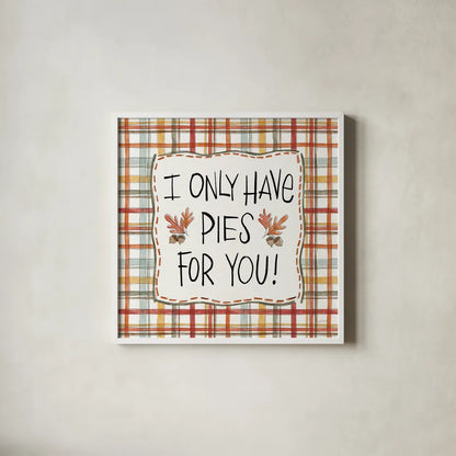 Harvest Fun II by Anne Tavoletti. Shown in a crisp white glass frame for a clean and minimalist style. Available as an archival giclee rolled canvas, fine art paper, or poster print. SKU 87201a.