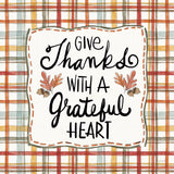 Harvest Fun II Give Thanks by Anne Tavoletti. SKU 95645a. Archival Giclee Fine art print for wall decor.