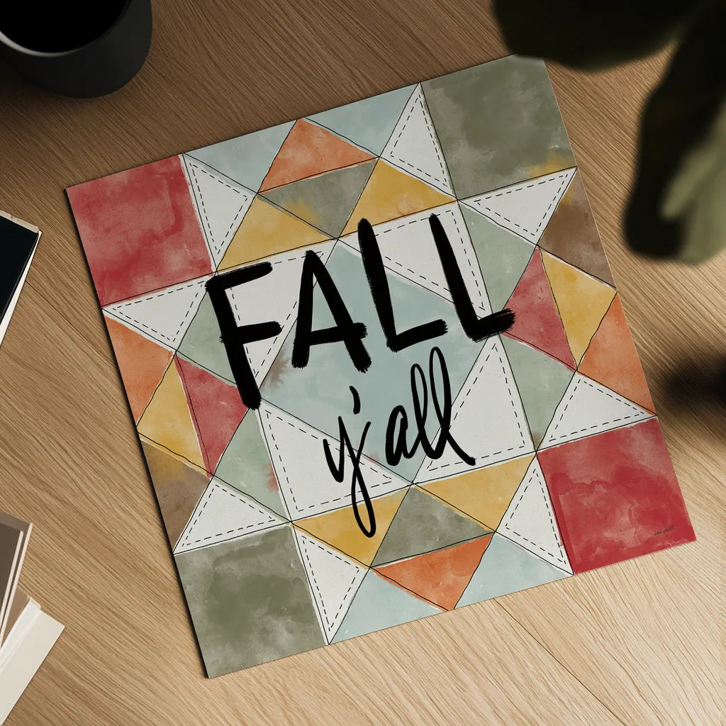 Harvest Fun IX by Anne Tavoletti. Shown as a detailed flat fine art print, highlighting archival giclee quality. Available as an archival giclee rolled canvas, fine art paper, or poster print. SKU 87208a.