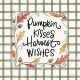 Harvest Fun V Pumpkin Kisses by Anne Tavoletti. SKU 95646a. Archival Giclee Fine art print for wall decor.