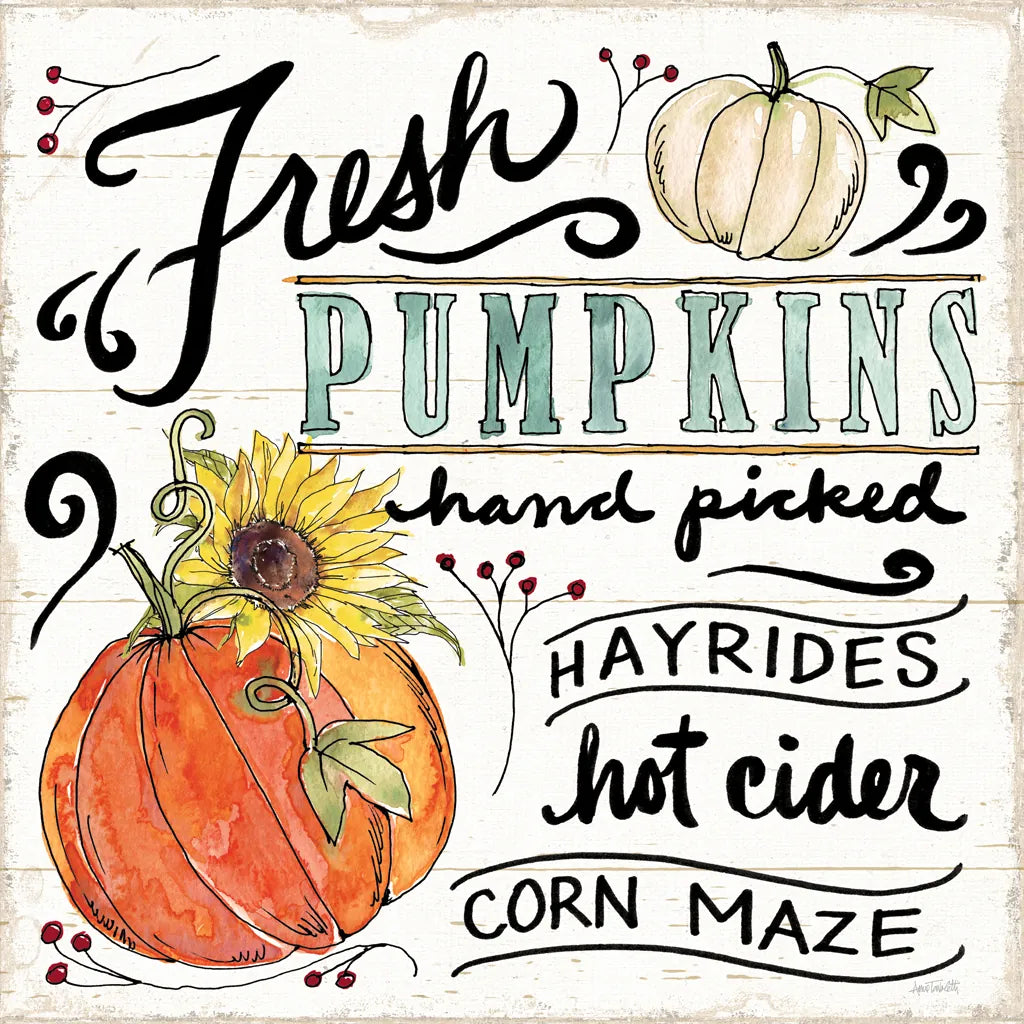 Harvest Times IV Sunflower by Anne Tavoletti. SKU 58592a. Archival Giclee Fine art print for wall decor.