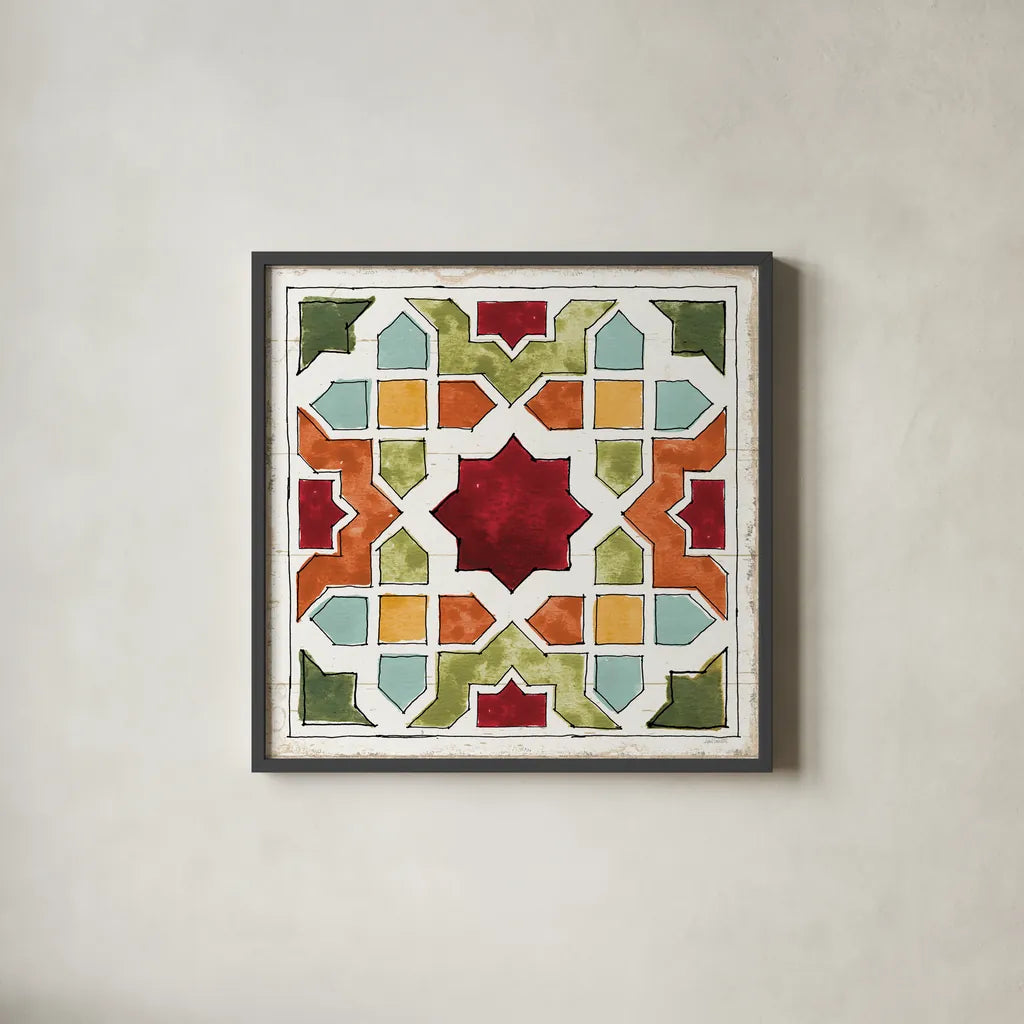 Harvest Times VIII by Anne Tavoletti. Shown in a sleek black glass frame for a contemporary gallery look. Available as an archival giclee rolled canvas, fine art paper, or poster print. SKU 58007a.