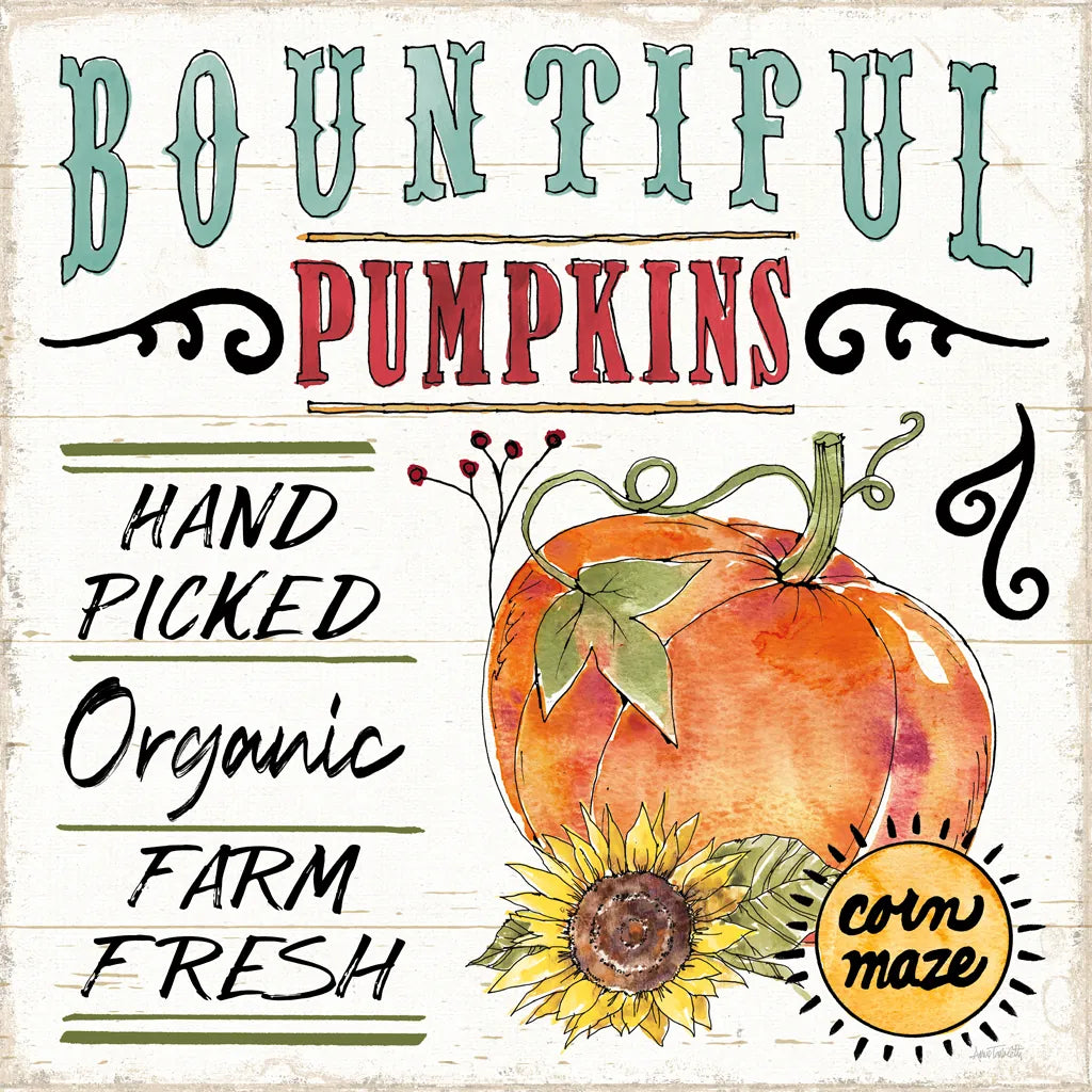 Harvest Times XI by Anne Tavoletti. SKU 63848a. Archival Giclee Fine art print for wall decor.