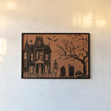 Haunted I by Anne Tavoletti. shown as a paper print in a black flame. Available as a archival giclee rolled canvas, fine art paper, or poster print. SKU 80936i.