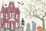 Haunted I Color by Anne Tavoletti. SKU 80949i. Archival Giclee Fine art print for wall decor.