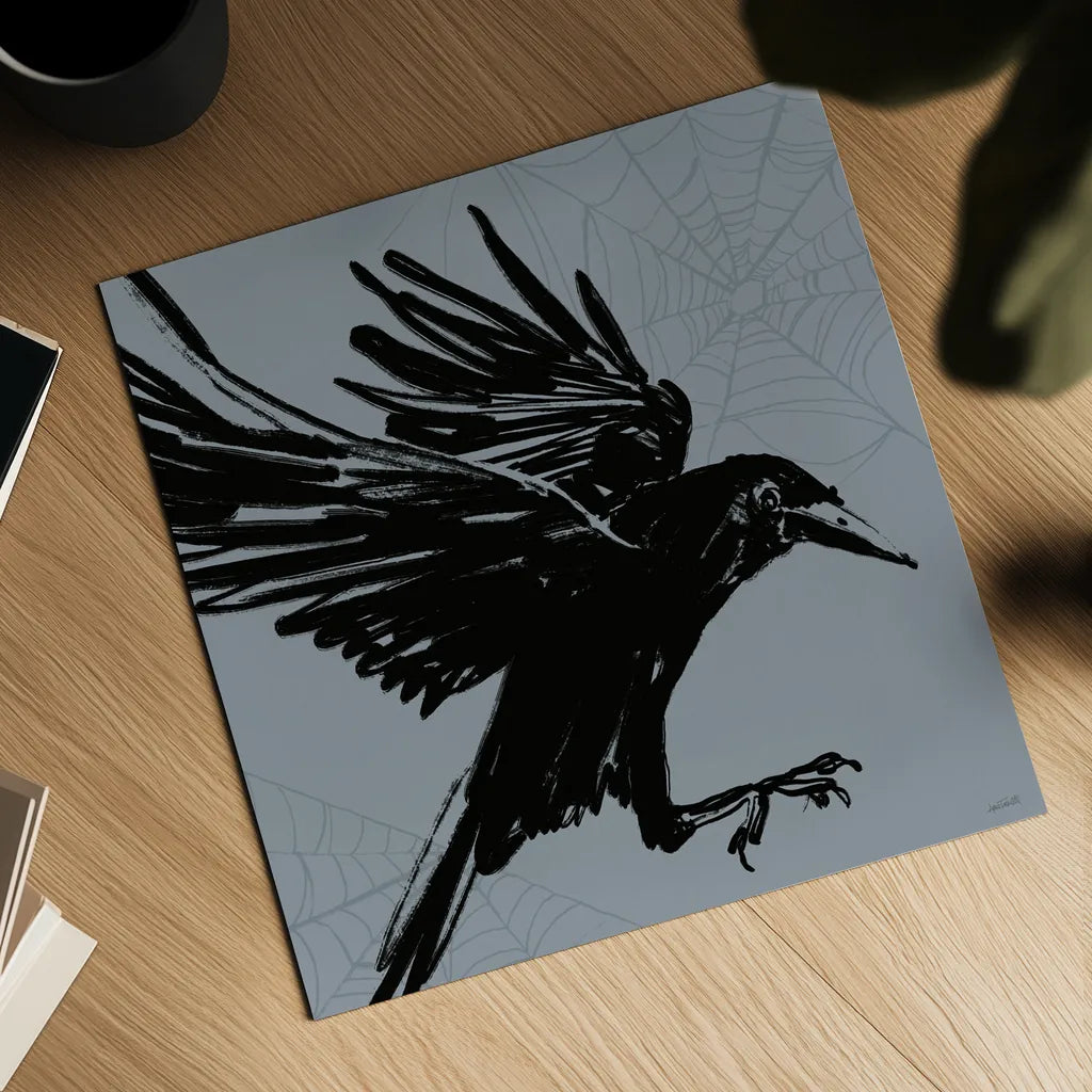 Haunted VI by Anne Tavoletti. Shown as a detailed flat fine art print, highlighting archival giclee quality. Available as an archival giclee rolled canvas, fine art paper, or poster print. SKU 80941a.