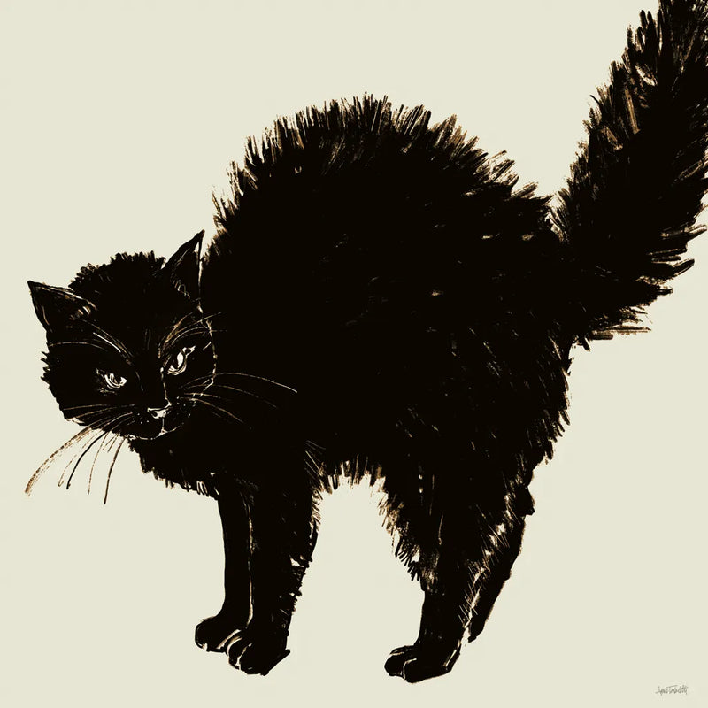 Haunted VII on Cream by Anne Tavoletti. SKU 90752a. Archival Giclee Fine art print for wall decor.