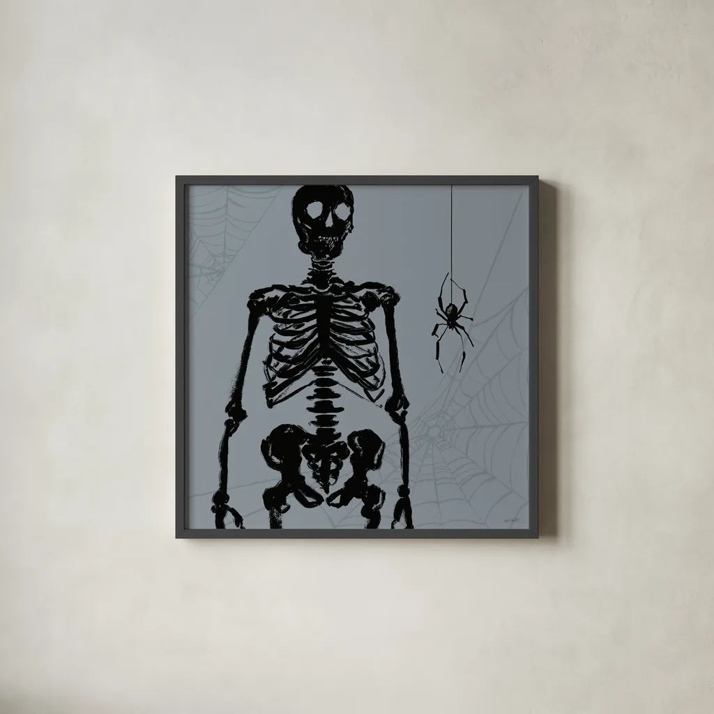 Haunted XI by Anne Tavoletti. Shown in a sleek black glass frame for a contemporary gallery look. Available as an archival giclee rolled canvas, fine art paper, or poster print. SKU 80946a.