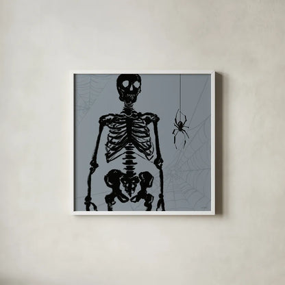 Haunted XI by Anne Tavoletti. Shown in a crisp white glass frame for a clean and minimalist style. Available as an archival giclee rolled canvas, fine art paper, or poster print. SKU 80946a.