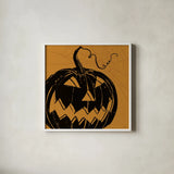 Haunted XII by Anne Tavoletti. Shown in a crisp white glass frame for a clean and minimalist style. Available as an archival giclee rolled canvas, fine art paper, or poster print. SKU 80947a.
