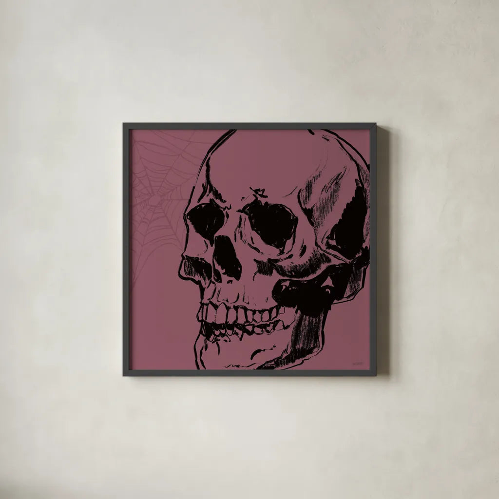 Haunted XIII by Anne Tavoletti. Shown in a sleek black glass frame for a contemporary gallery look. Available as an archival giclee rolled canvas, fine art paper, or poster print. SKU 80948a.