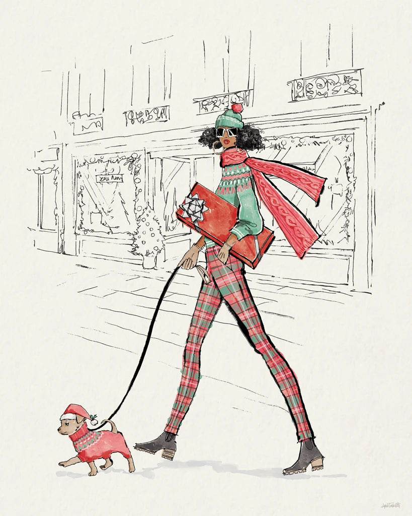 Holiday Fashionistas III by Anne Tavoletti