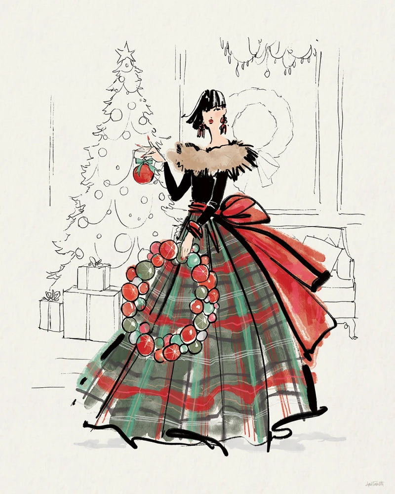 Holiday Fashionistas V by Anne Tavoletti