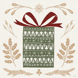 Holiday Form I Color by Anne Tavoletti. SKU 95866a. Archival Giclee Fine art print for wall decor.