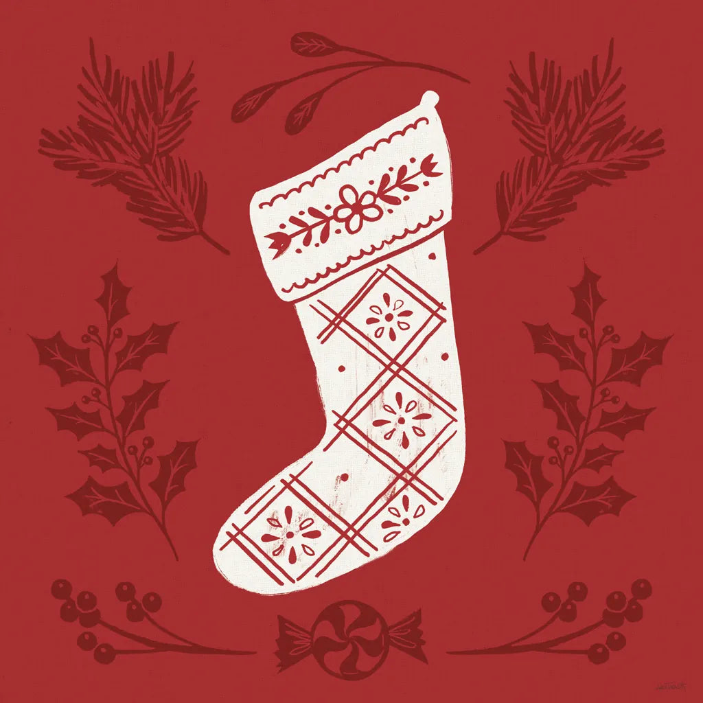 Holiday Form II by Anne Tavoletti. SKU 95867a. Archival Giclee Fine art print for wall decor.