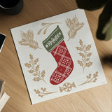 Holiday Form II Color by Anne Tavoletti. Shown as a detailed flat fine art print, highlighting archival giclee quality. Available as an archival giclee rolled canvas, fine art paper, or poster print. SKU 95868a.