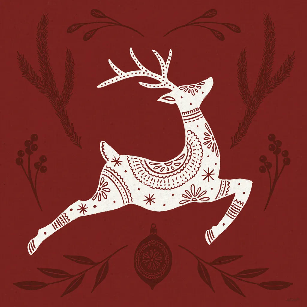 Holiday Form III by Anne Tavoletti. SKU 95869a. Archival Giclee Fine art print for wall decor.