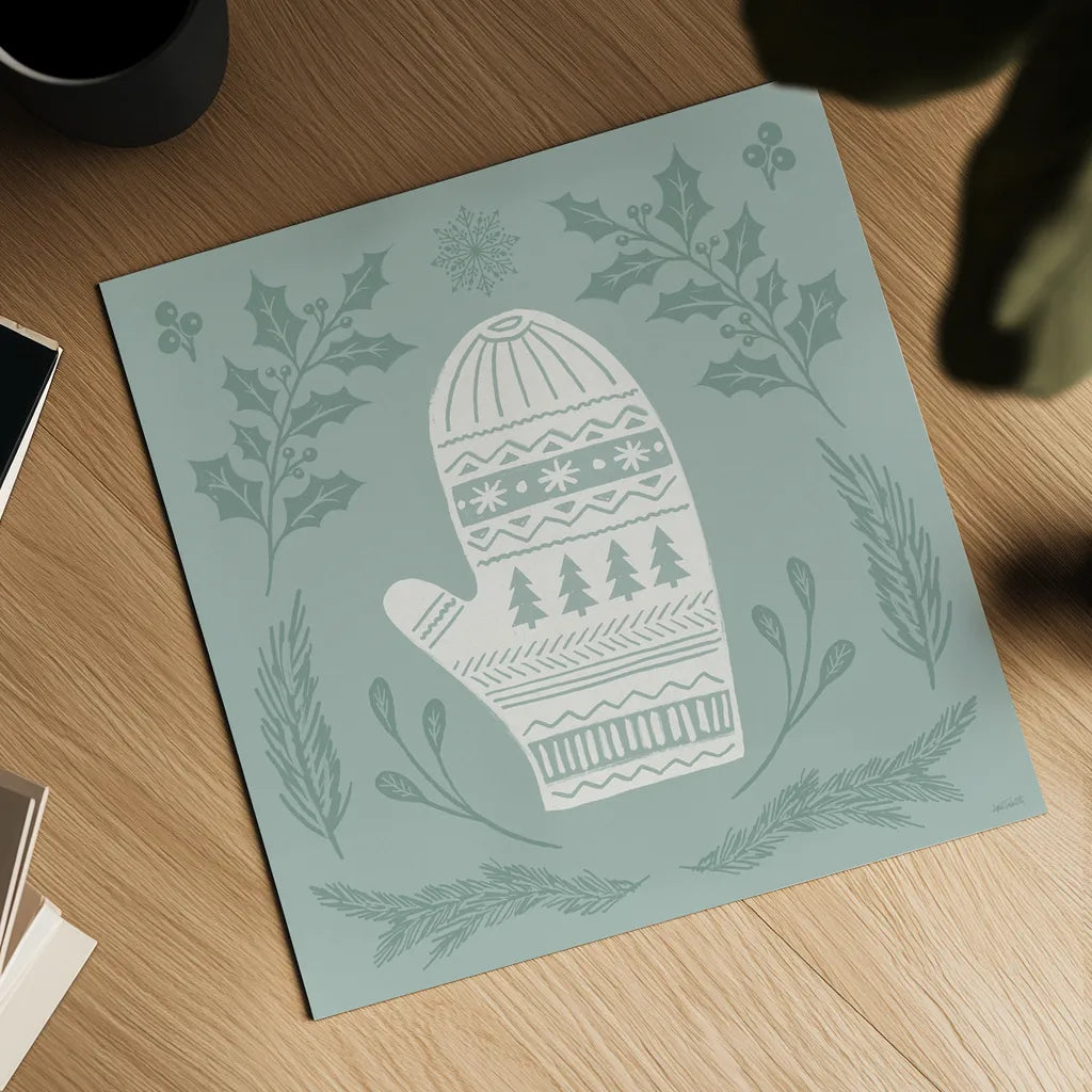 Holiday Form IV by Anne Tavoletti. Shown as a detailed flat fine art print, highlighting archival giclee quality. Available as an archival giclee rolled canvas, fine art paper, or poster print. SKU 95871a.