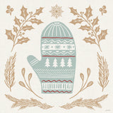 Holiday Form IV Color by Anne Tavoletti. SKU 95872a. Archival Giclee Fine art print for wall decor.