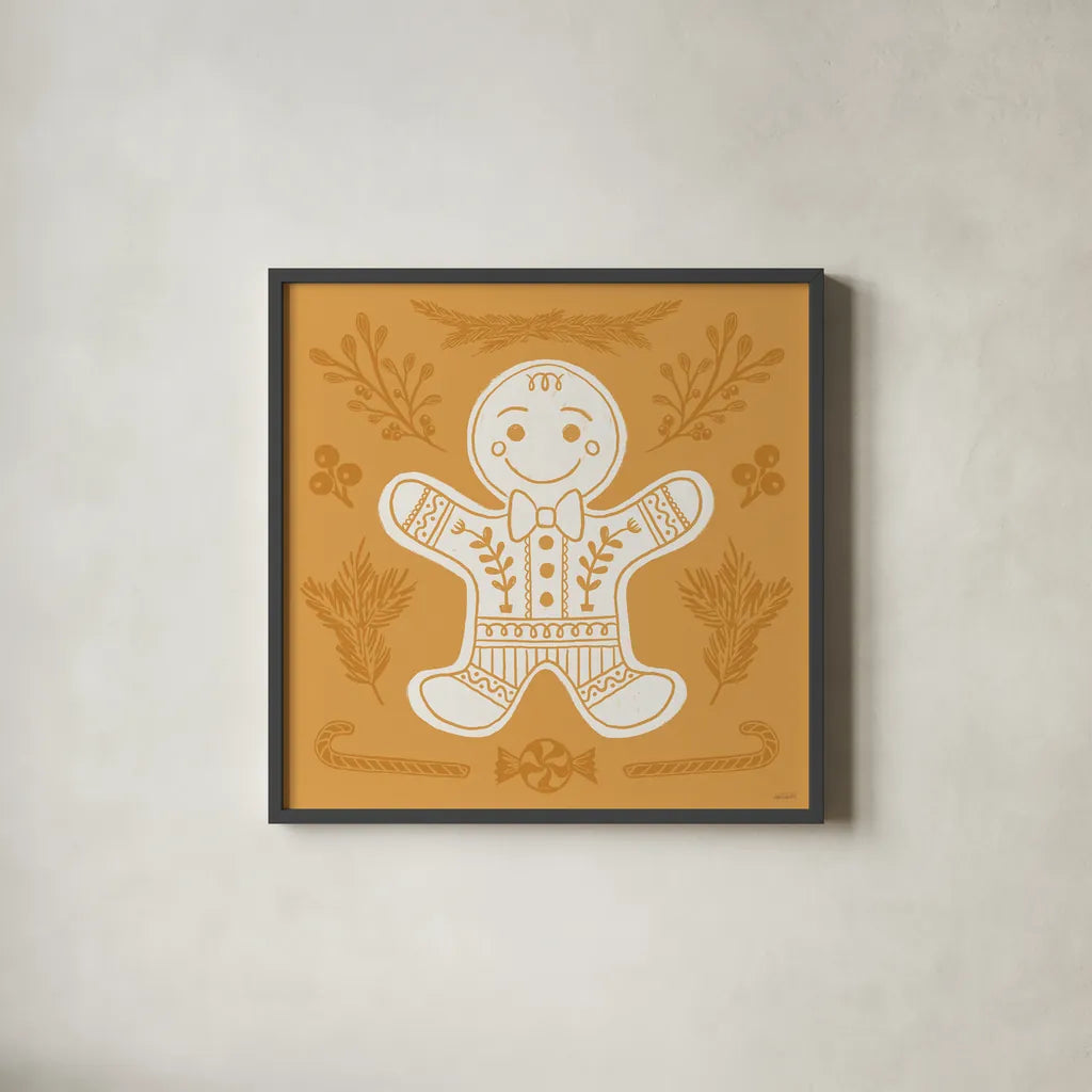 Holiday Form V by Anne Tavoletti. Shown in a sleek black glass frame for a contemporary gallery look. Available as an archival giclee rolled canvas, fine art paper, or poster print. SKU 95873a.