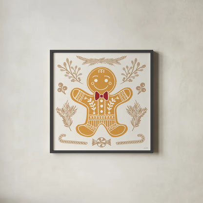 Holiday Form V Color by Anne Tavoletti. Shown in a sleek black glass frame for a contemporary gallery look. Available as an archival giclee rolled canvas, fine art paper, or poster print. SKU 95874a.