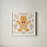 Holiday Form V Color by Anne Tavoletti. Shown in a crisp white glass frame for a clean and minimalist style. Available as an archival giclee rolled canvas, fine art paper, or poster print. SKU 95874a.