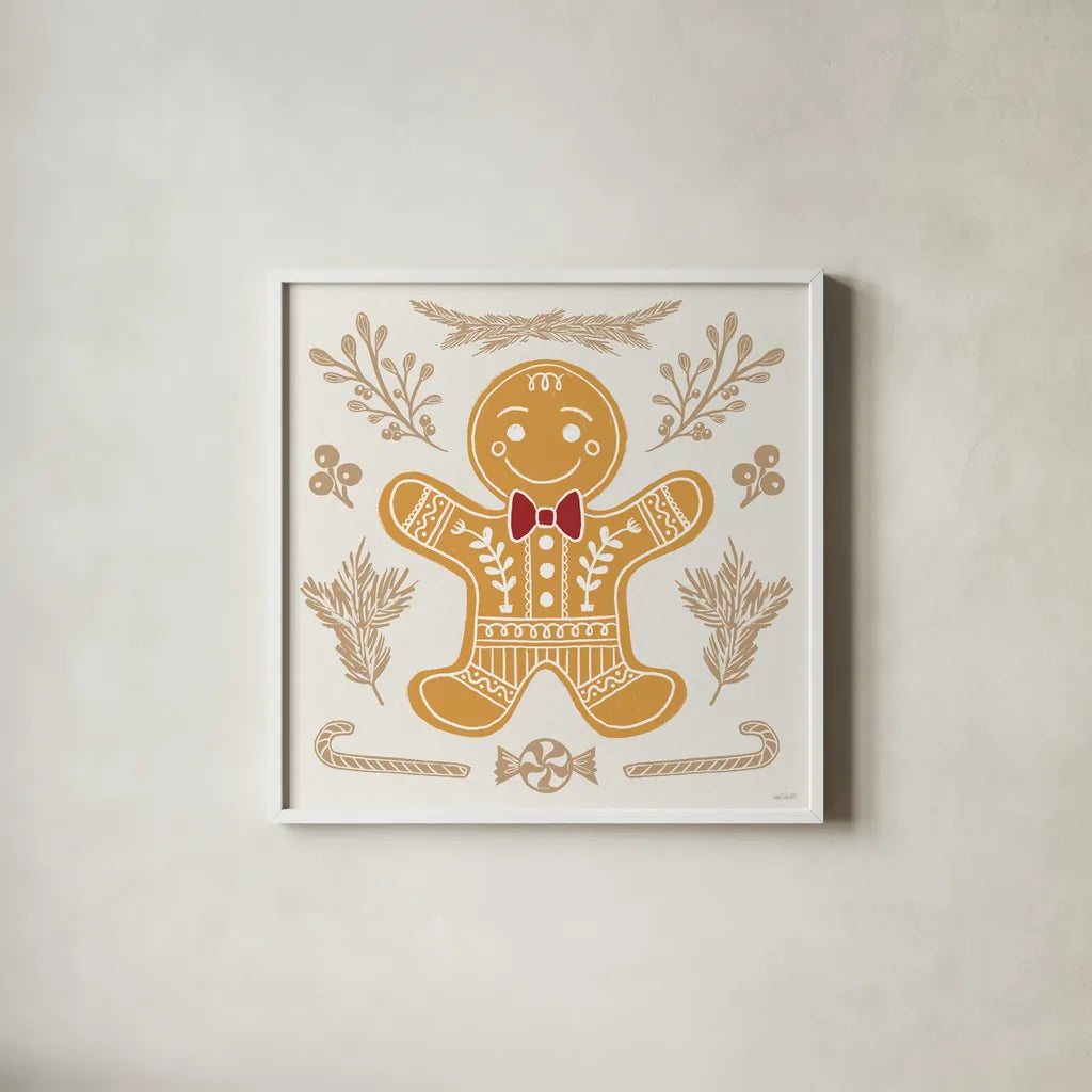 Holiday Form V Color by Anne Tavoletti. Shown in a crisp white glass frame for a clean and minimalist style. Available as an archival giclee rolled canvas, fine art paper, or poster print. SKU 95874a.