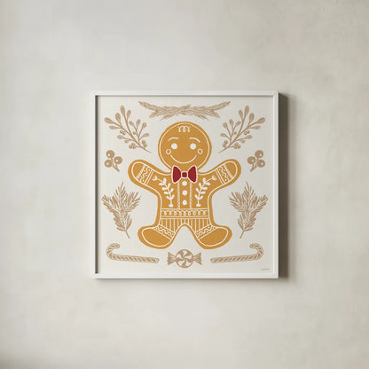 Holiday Form V Color by Anne Tavoletti. Shown in a crisp white glass frame for a clean and minimalist style. Available as an archival giclee rolled canvas, fine art paper, or poster print. SKU 95874a.