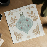 Holiday Form VII Color by Anne Tavoletti. Shown as a detailed flat fine art print, highlighting archival giclee quality. Available as an archival giclee rolled canvas, fine art paper, or poster print. SKU 95878a.