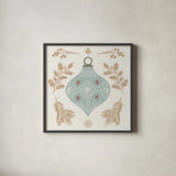 Holiday Form VII Color by Anne Tavoletti. Shown in a sleek black glass frame for a contemporary gallery look. Available as an archival giclee rolled canvas, fine art paper, or poster print. SKU 95878a.