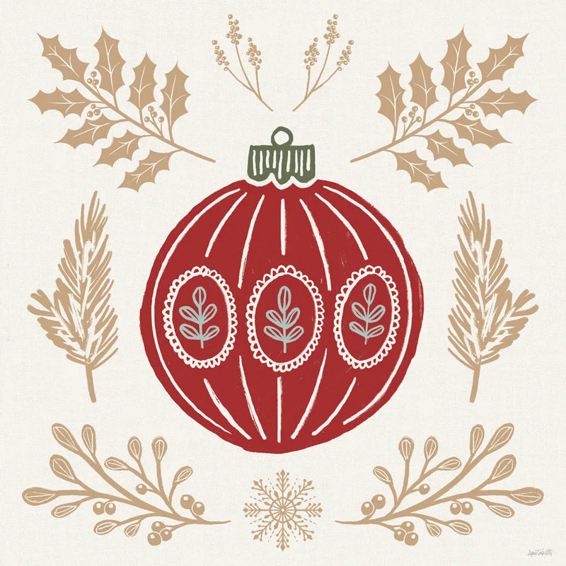 Holiday Form VIII Color by Anne Tavoletti. SKU 95880a. Archival Giclee Fine art print for wall decor.