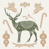 Holiday Form X Color by Anne Tavoletti. SKU 95884a. Archival Giclee Fine art print for wall decor.